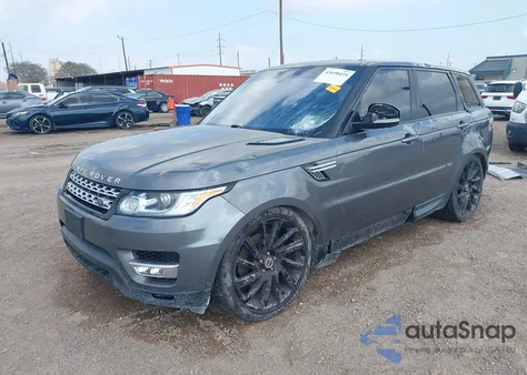 2016 Land Rover Range Rover Sport 3.0L V6 Supercharged Hse from USA, damaged, VIN SALWR2VF0GA636214